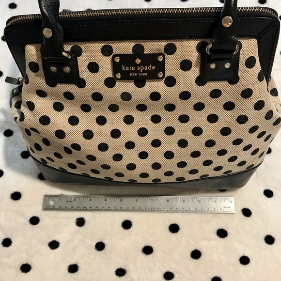 Kate Spade Polka Dot Belltown Satchel - Picture 7 of 11